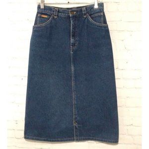 Vintage Brittania Denim Jean Skirt Sz 9/10 (28x28)